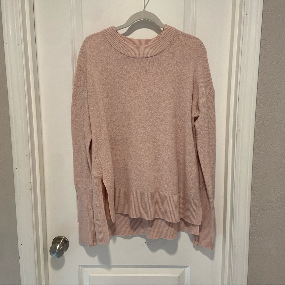 Lou & Grey Pink Oversized Sweater